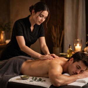 Masajes para hombres en Medellín: guía para elegir tu masajista